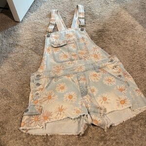 Denim Daisy Overalls
